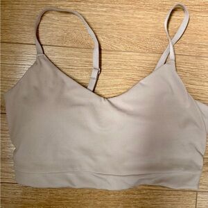 5/$25 - H&M Beige sport’s bra - size S/M